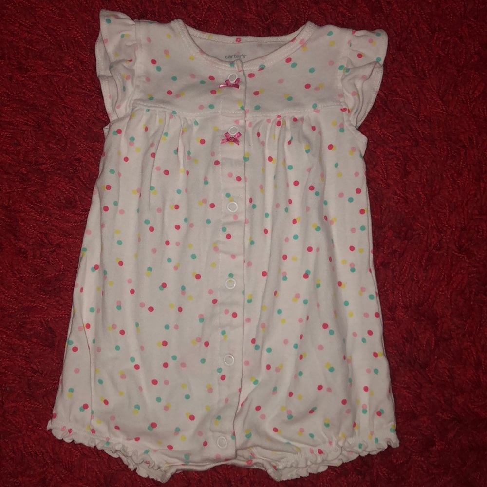 Carter’s Ruffled Rompers - Picture 4 of 5